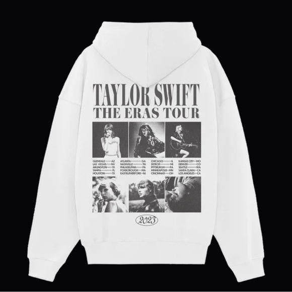 Taylor Swift | The Eras
Tour Collage White Hoodie - Picture 2 of 2